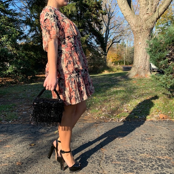 Lucky Brand Rose Ruffle Dress - Picture 7 of 8